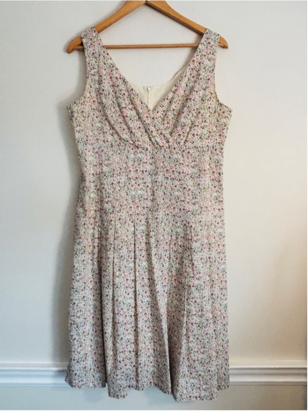 Liberty Art Fabrics Floral Dress Womens Size 10